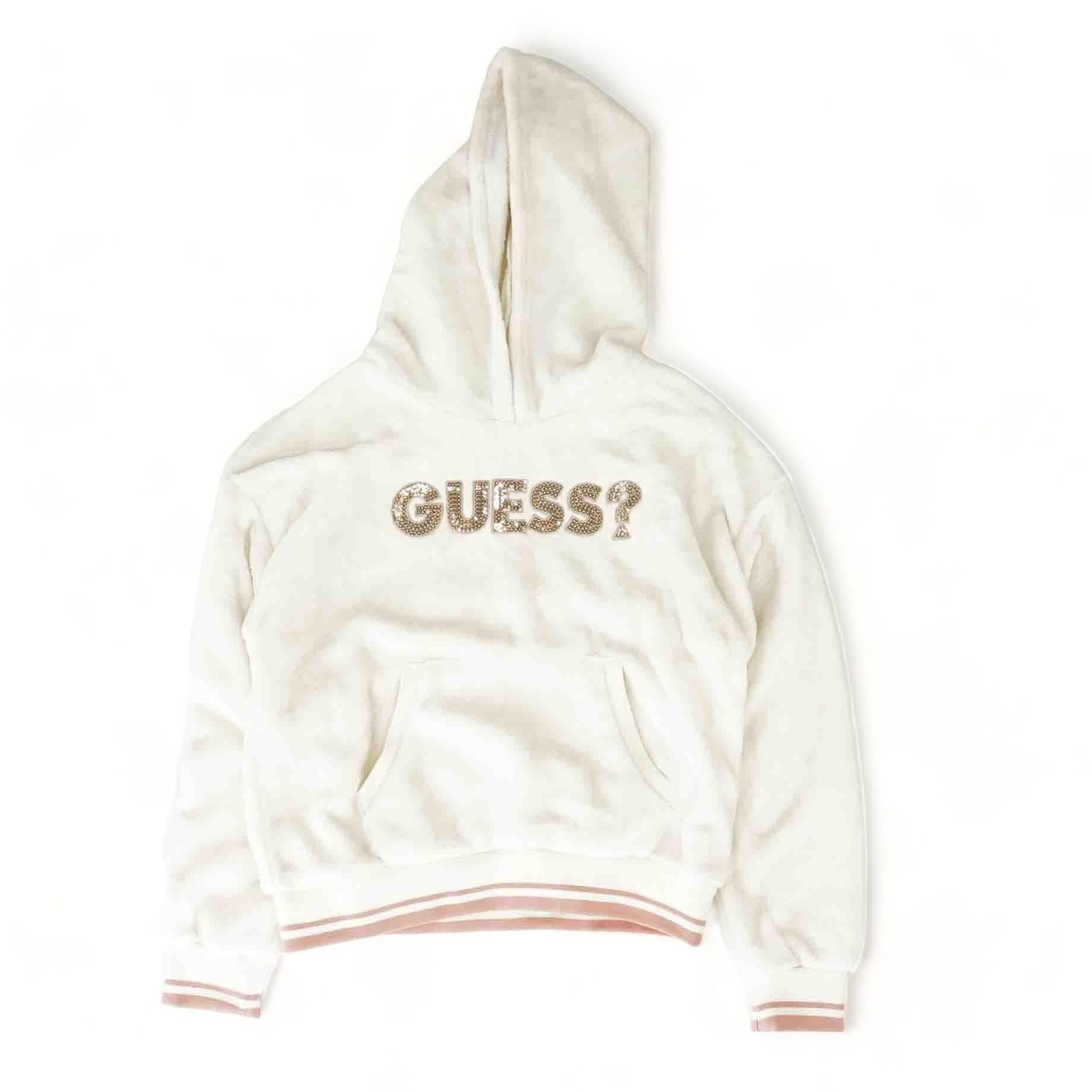 Beige discount graphic hoodie