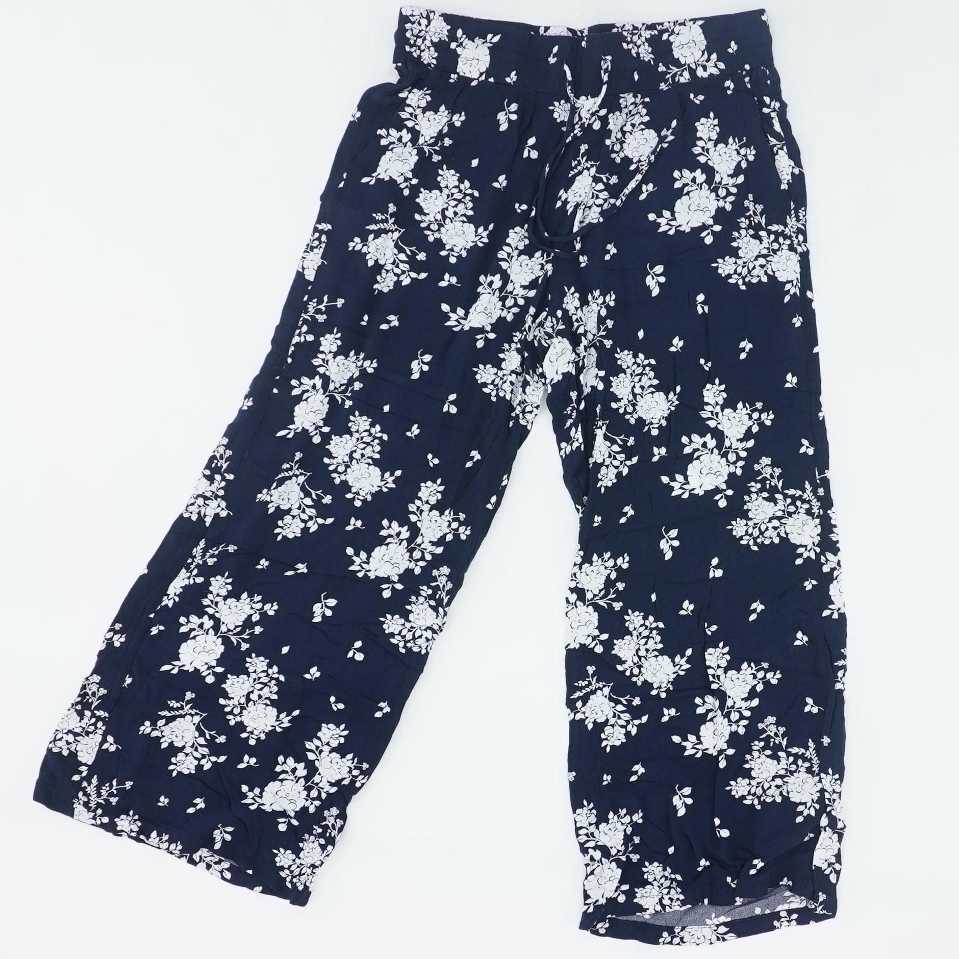 Navy Floral Leggings – Unclaimed Baggage