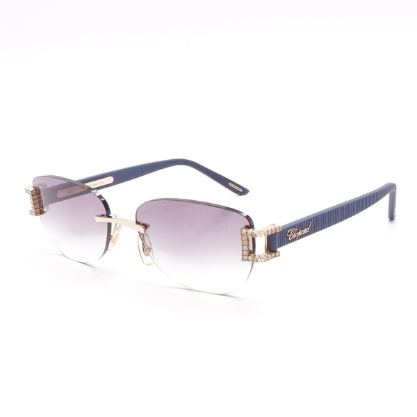 Men's silver-tone Louis Vuitton Attitude Pilote sunglasses with