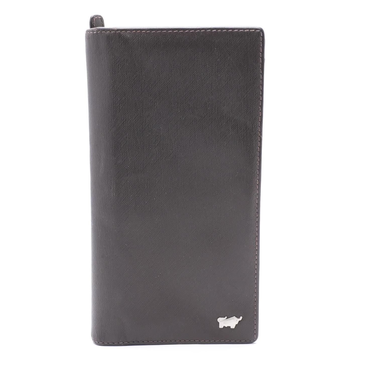 Brown Leather Visetos Original Bifold Wallet