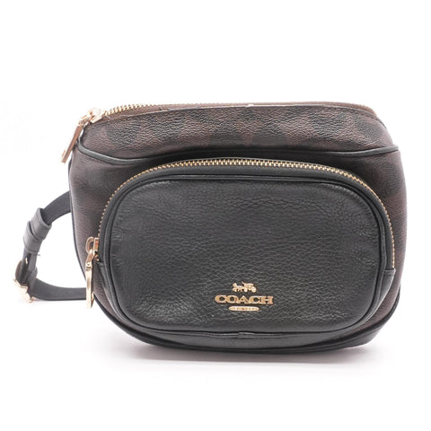 Coach Solid Black Crossbody Bag One Size - 72% off