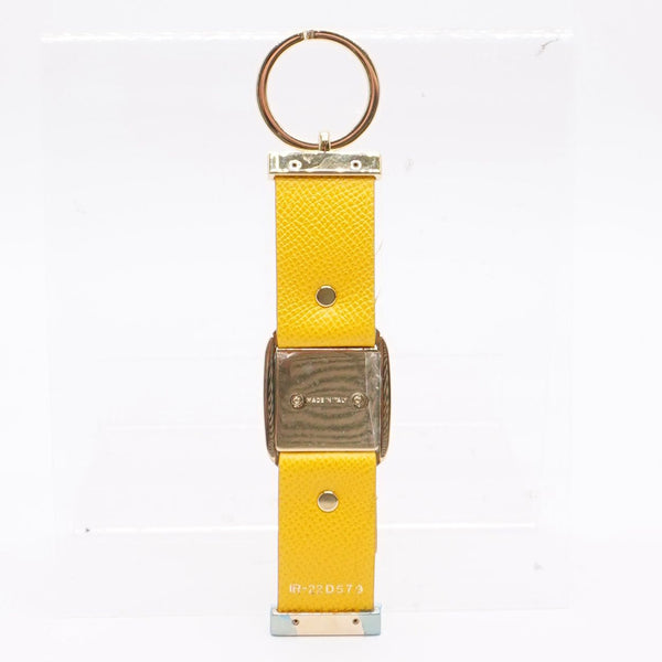 Louis Vuitton Yellow Damier Infini Small Wallet Leather Pony-style