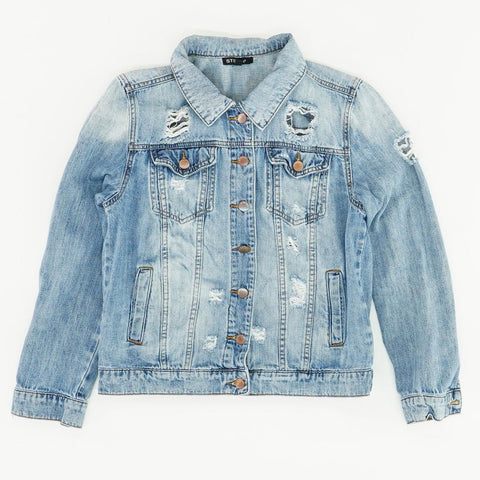 2021 Blurry Giant Monogram Denim Jacket