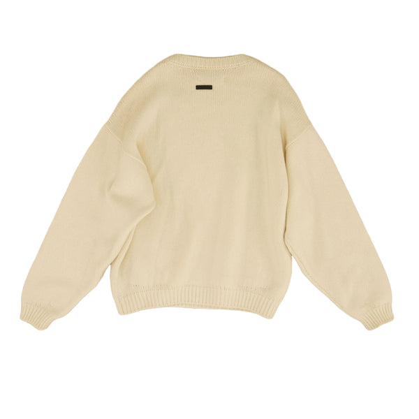 Fear of God Eternal Lightweight Merino Wool Short Sleeve Sweater Cream