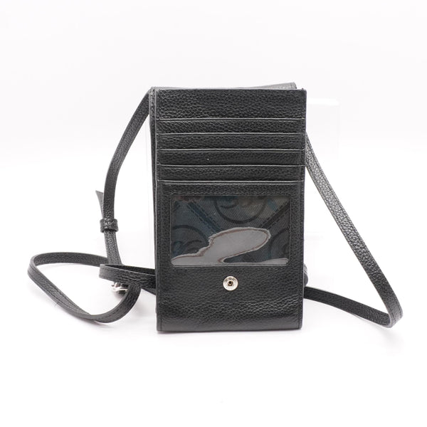 Black Leather Crossbody Bag – Unclaimed Baggage