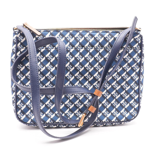 Dauphine MM Bag, Denim Textile Jacquard RFID Shoulder Bag