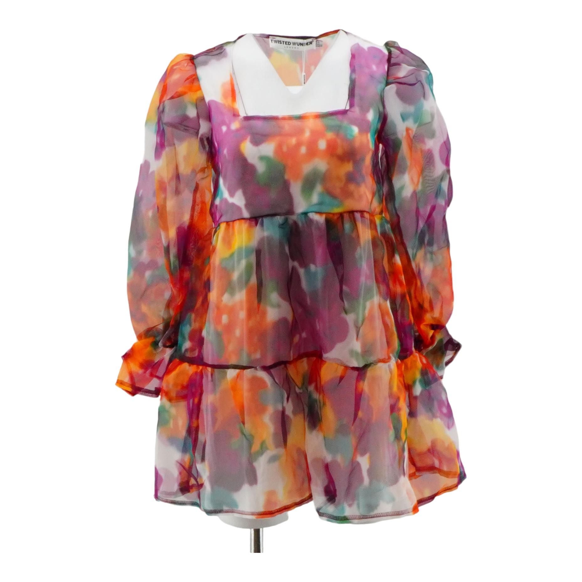 Multi Tie Dye Mini Dress – Unclaimed Baggage