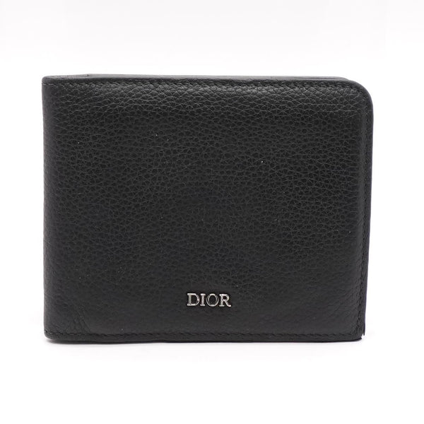 GG Embossed Wallet In Shiny Black Leather