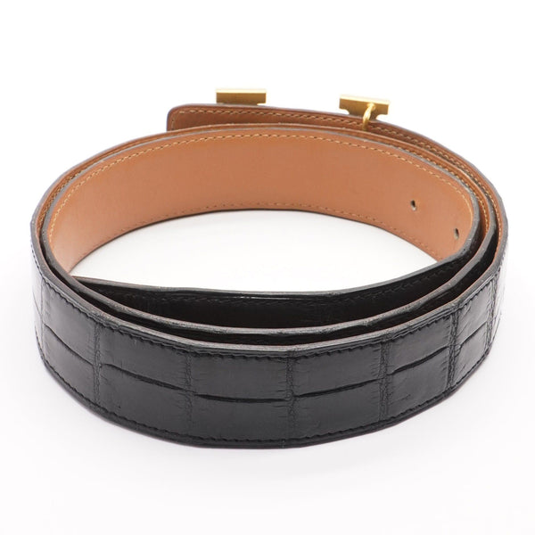 Citizen leather belt Louis Vuitton Black size XL International in