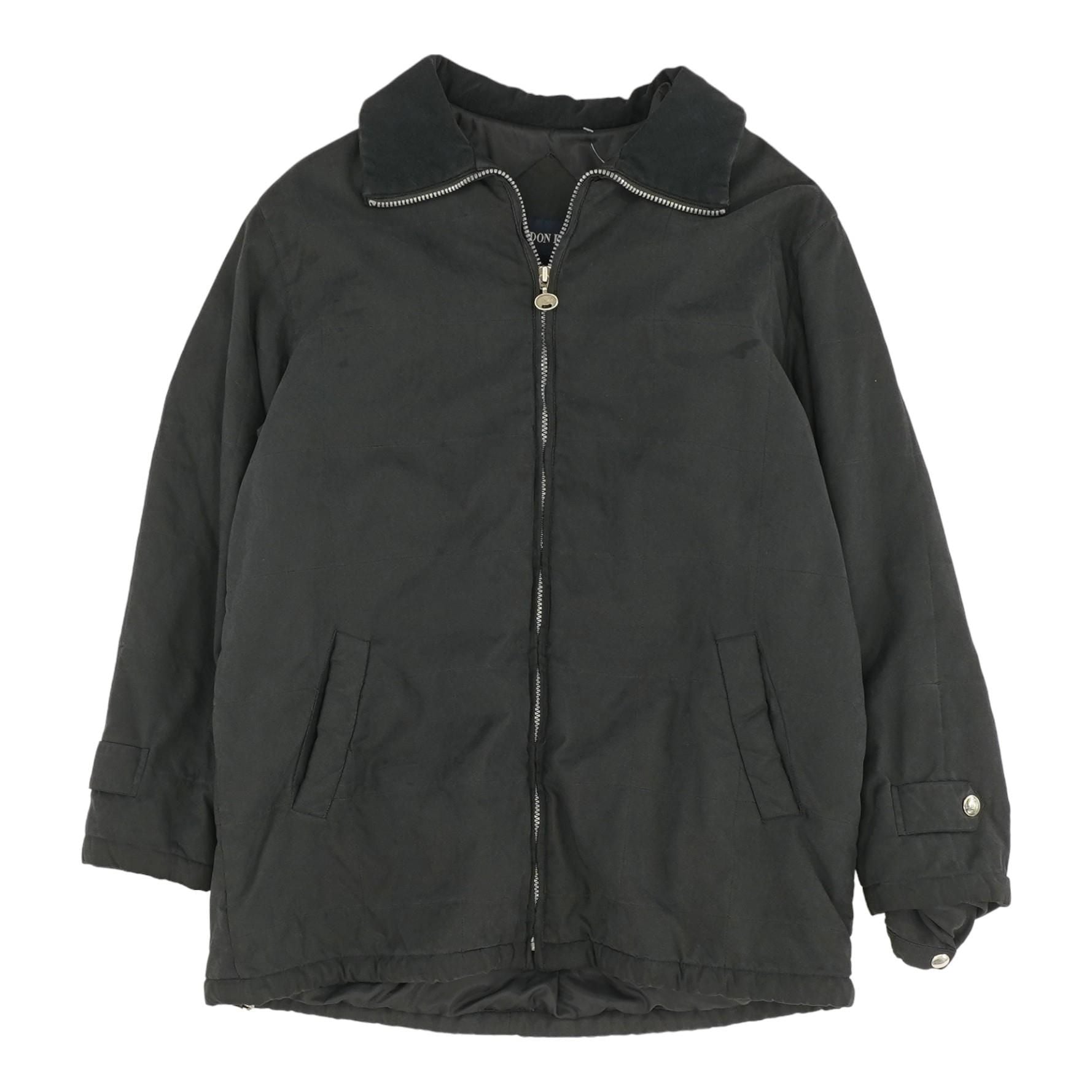 Black Solid Lightweight Jacket – Unclaimed Baggage