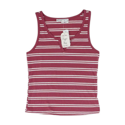 Pink Striped Tank