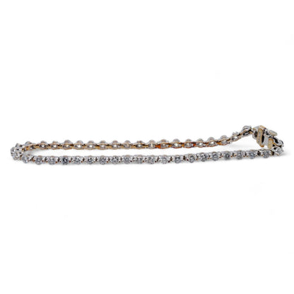 White Gold Round Diamond Tennis Bracelet