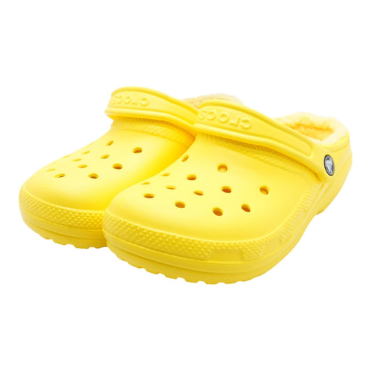 Yellow Fuzz Clog