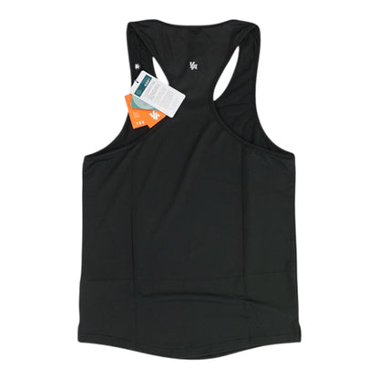 Black Solid Active Tank