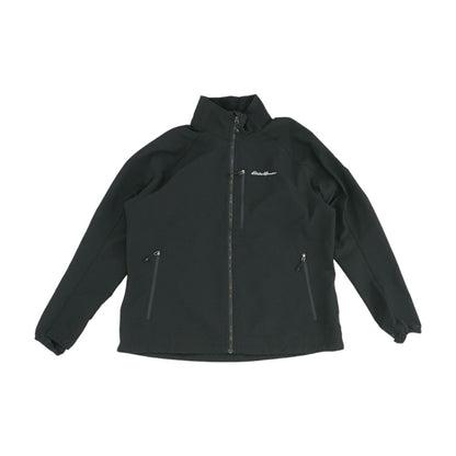 Black Solid Active Jacket