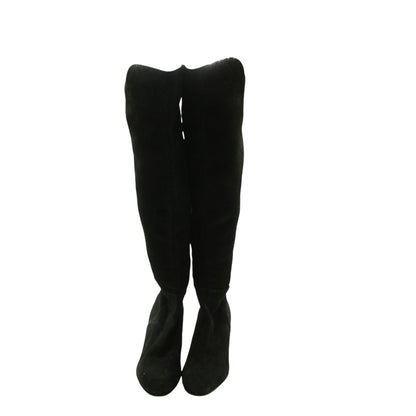 Tieland Over The Knee Boot in Black