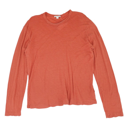 Rust Solid Crewneck T-Shirt