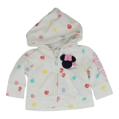 White Polka Dot Lightweight Jacket