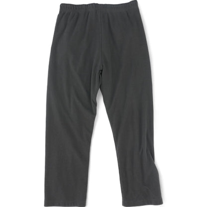 Charcoal Waffle Knit Solid Sweatpants