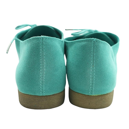 Sandy Oxfords Green Low Top Athletic Shoes