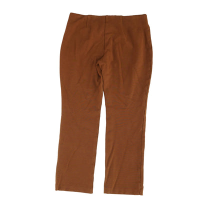 Tan Solid Chino Pants