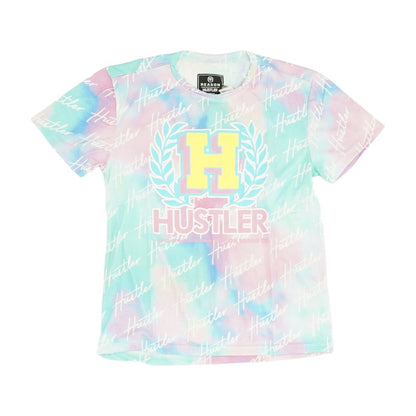 Multi Graphic Crewneck T-Shirt