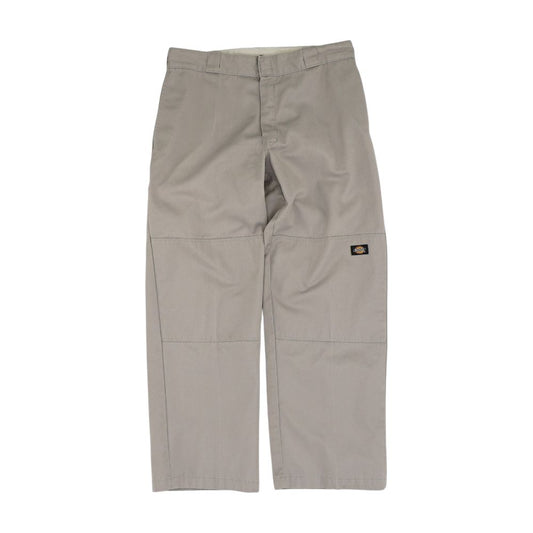 Tan Solid Cargo Pants