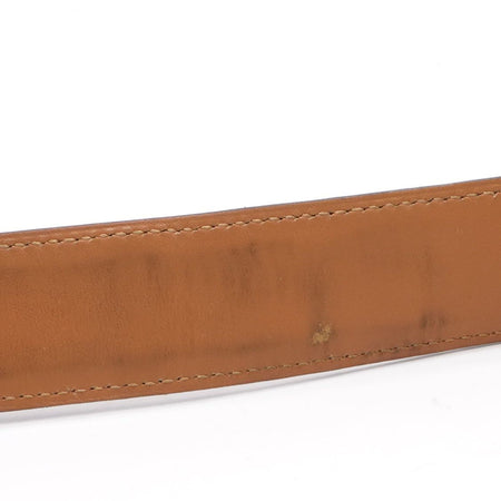 Louis Vuitton - Authenticated Belt - Leather Brown for Men, Good Condition