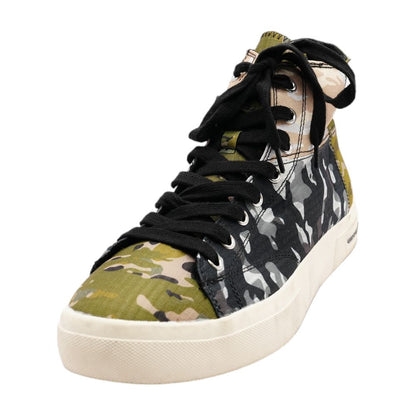 Green Camo High Top Sneaker