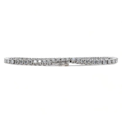 18K White Gold Diamond Tennis Bracelet