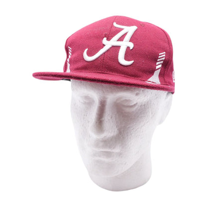 Red University Of Alabama Flat Bill Hat