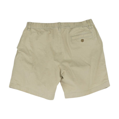 Khaki Solid Chino Shorts