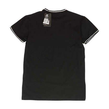 Black Solid Active T-Shirt