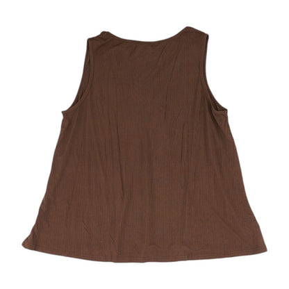 Brown Solid Tank