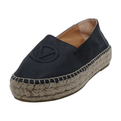 Black Espadrille Flats