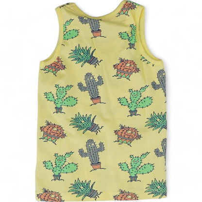 Yellow Graphic Tank