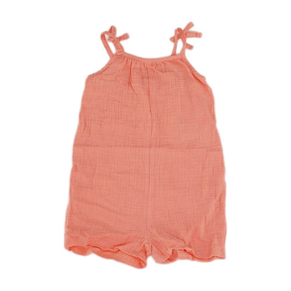 Peach Sleeveless One-Piece