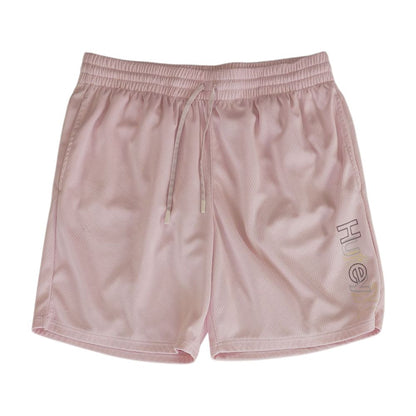 Pink Solid Active Shorts