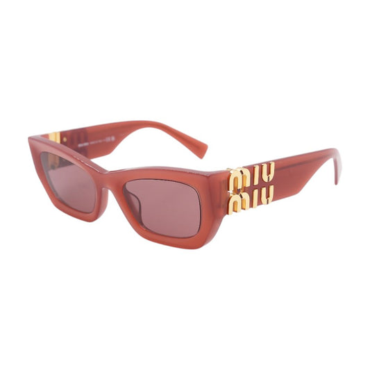 Burgundy MU 09 Square Sunglasses