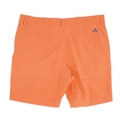 Peach Solid Chino Shorts