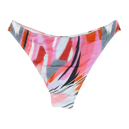 Pink Striped Three-Piece Swim Set