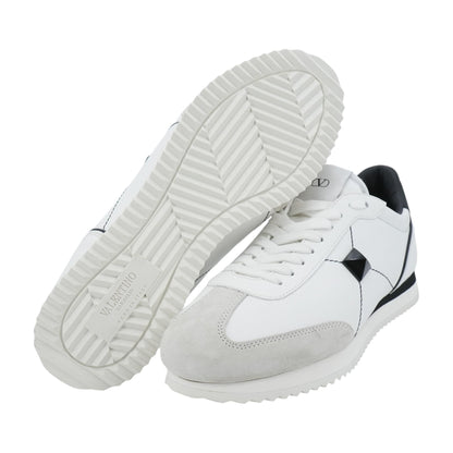 Retro Runner Maxi Stud Leather Sneakers