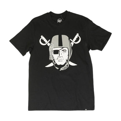 Black Las Vegas Raiders Graphic Crewneck T-Shirt