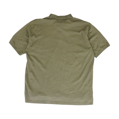 Green Solid Short Sleeve Polo