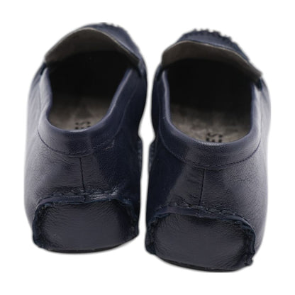 Navy Slipper Flats