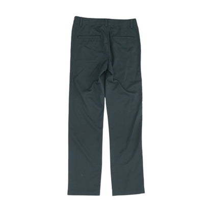 Navy Solid Dress Pants