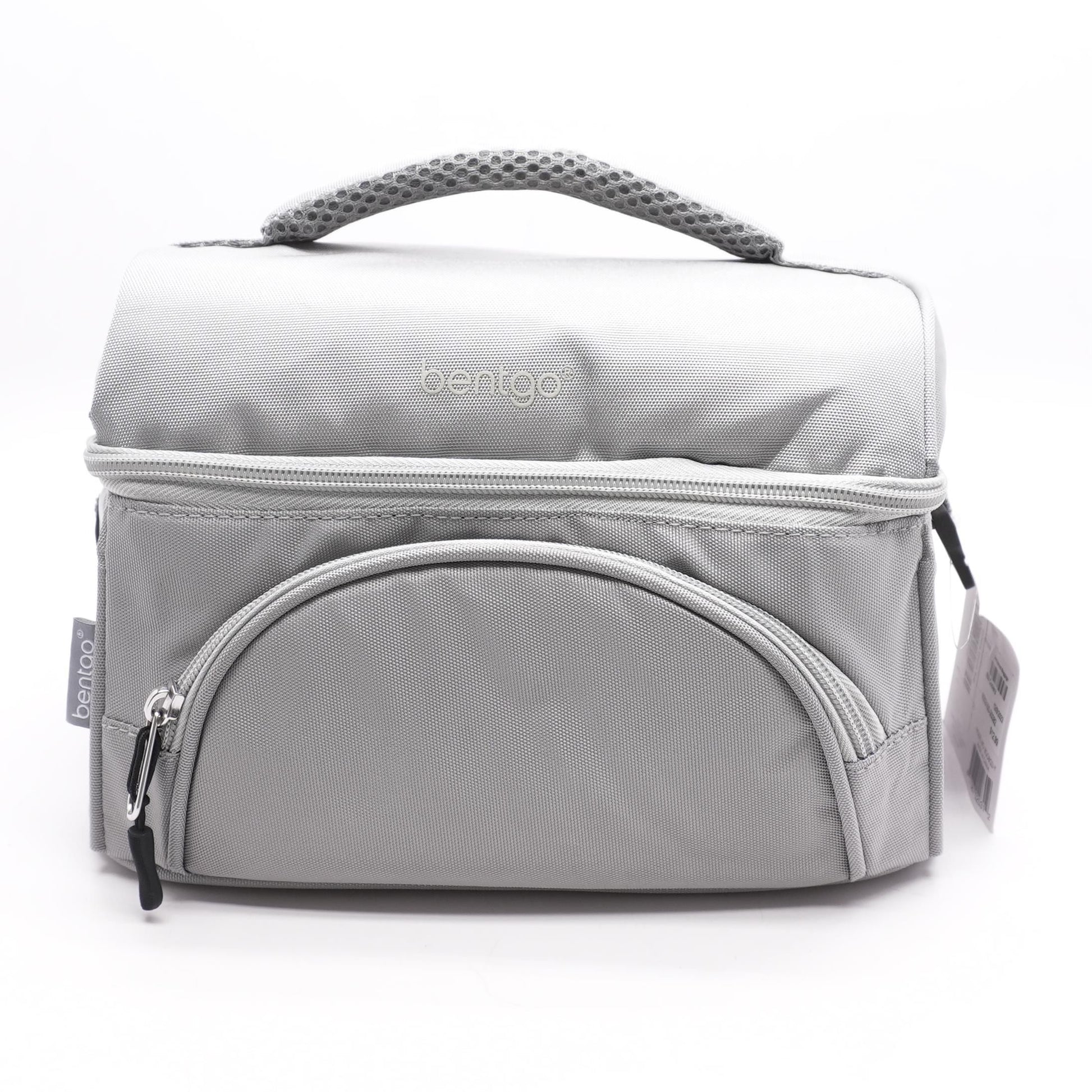 Bentgo Classic Lunch Box & Deluxe Bag | Bento Box & Lunch Bag Gray