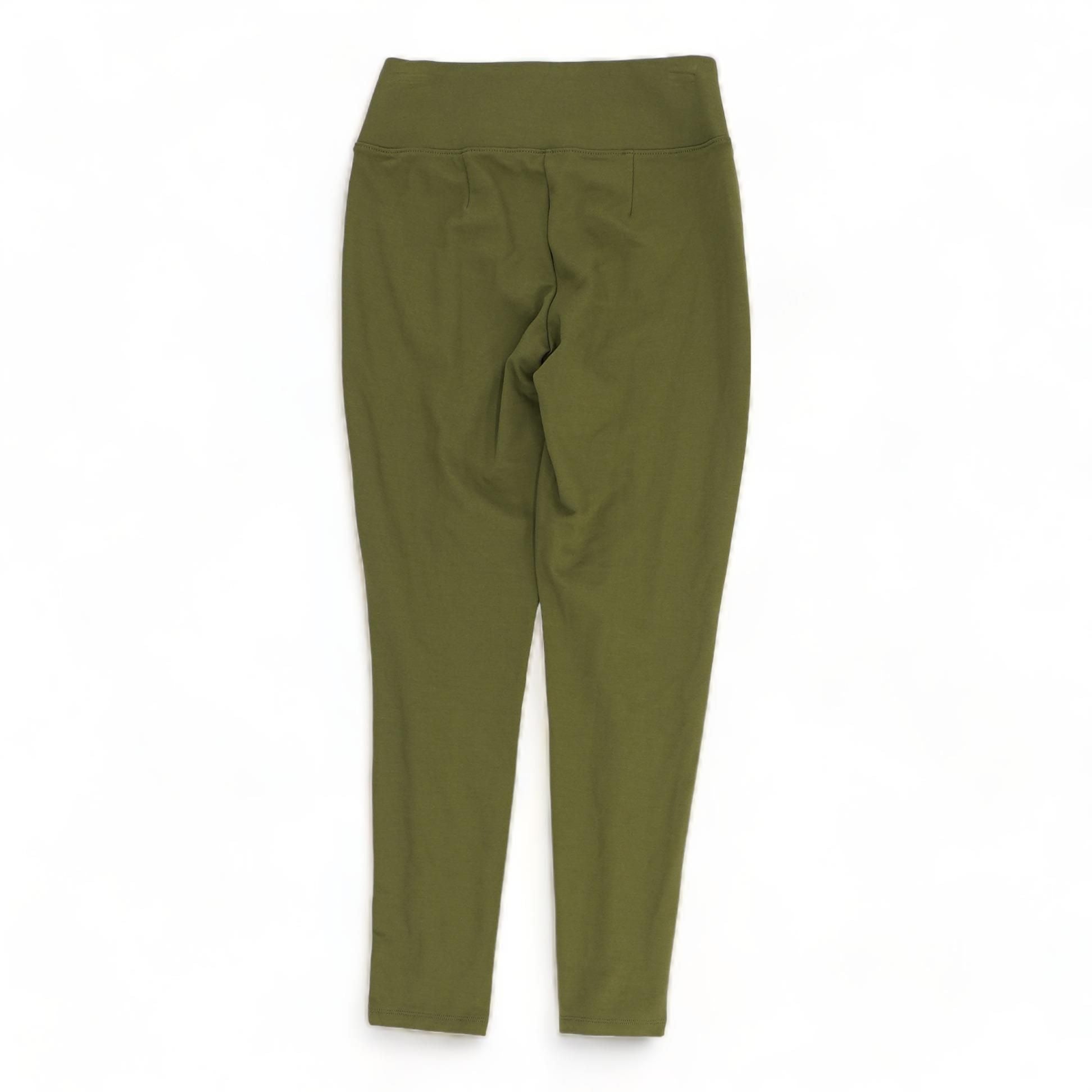 Green Solid Leggings – Unclaimed Baggage