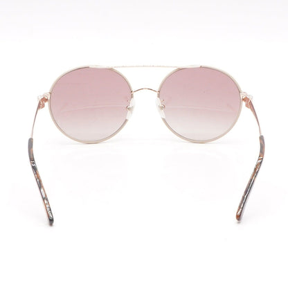 Gold Round SCHB68S Sunglasses