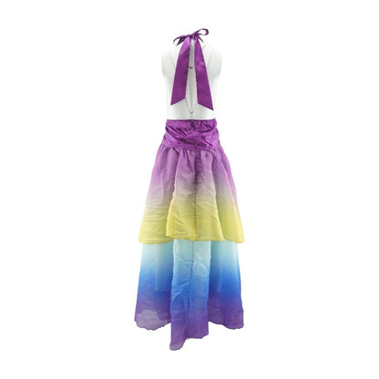 Purple Tie Dye Maxi Dress